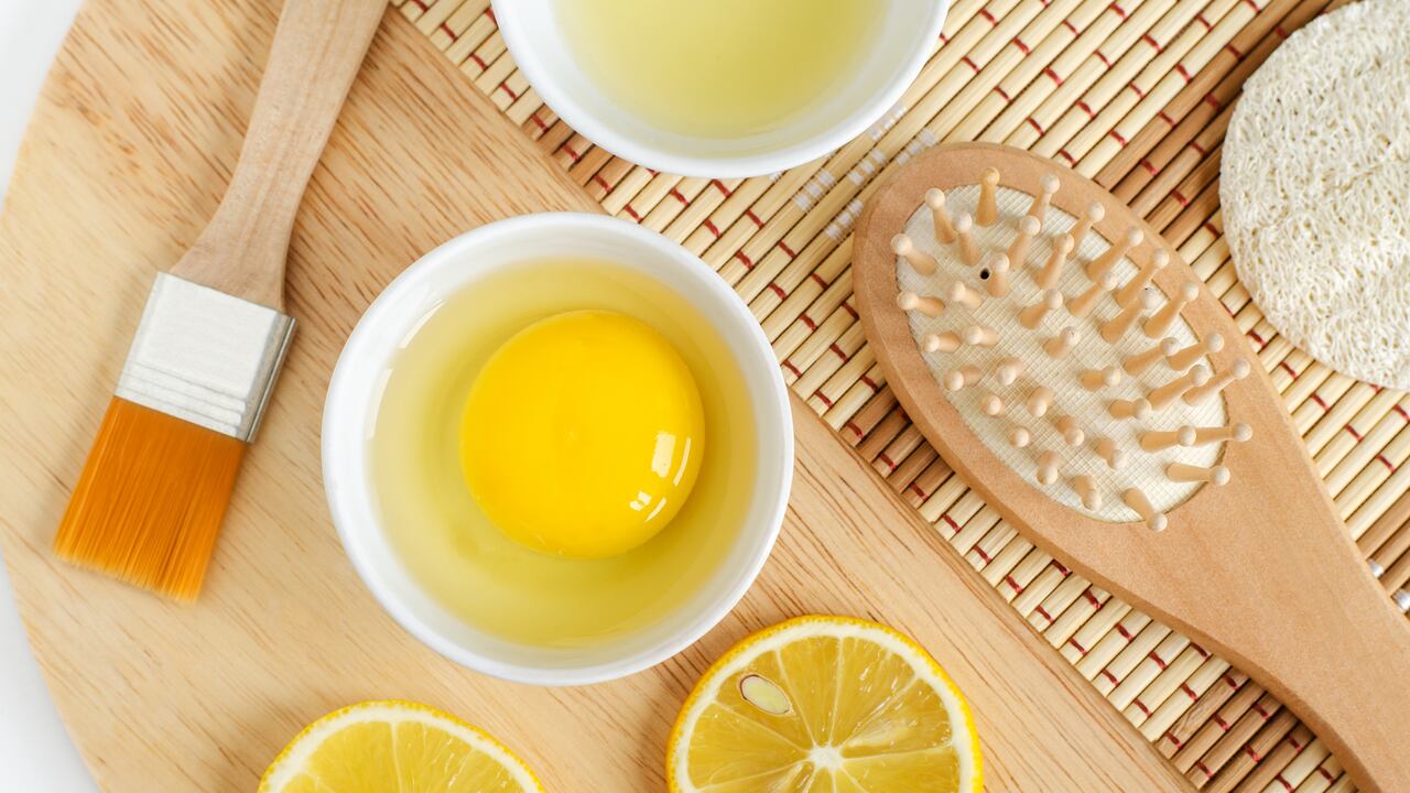 Mascarilla de huevo