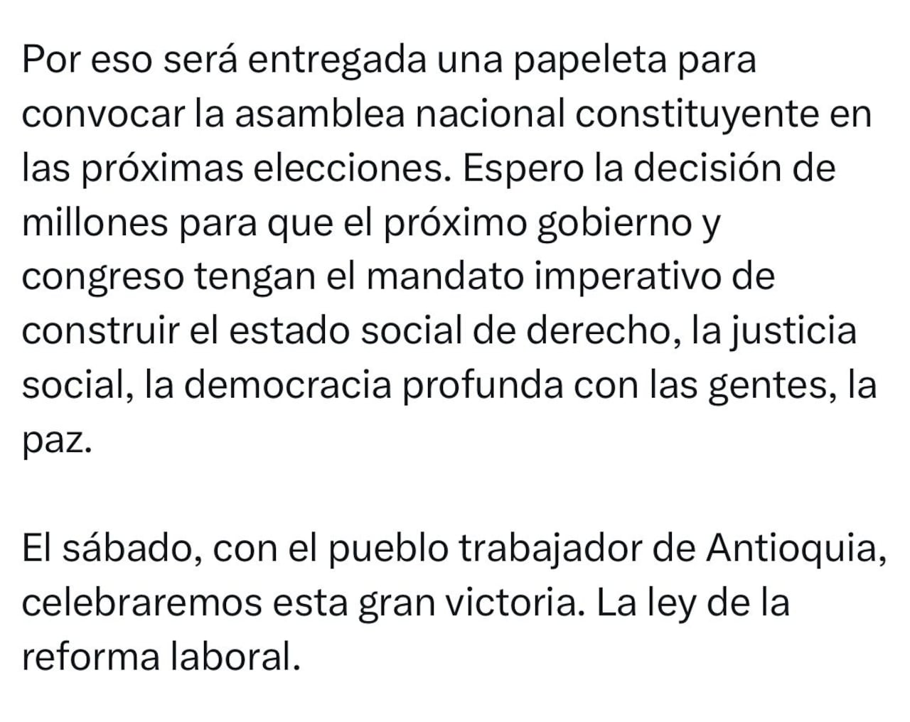 Trino Gustavo Petro