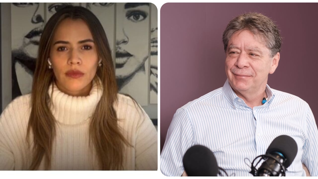 María Fernanda Carrascal, representante a la Cámara, y Bruce Mac Master, presidente de la Andi, sobre la reforma laboral.