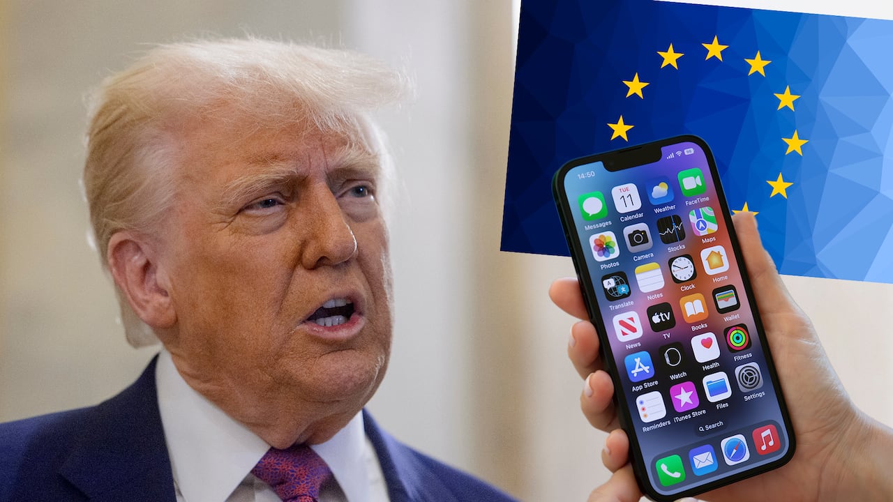 Donald Trump Iphone EU