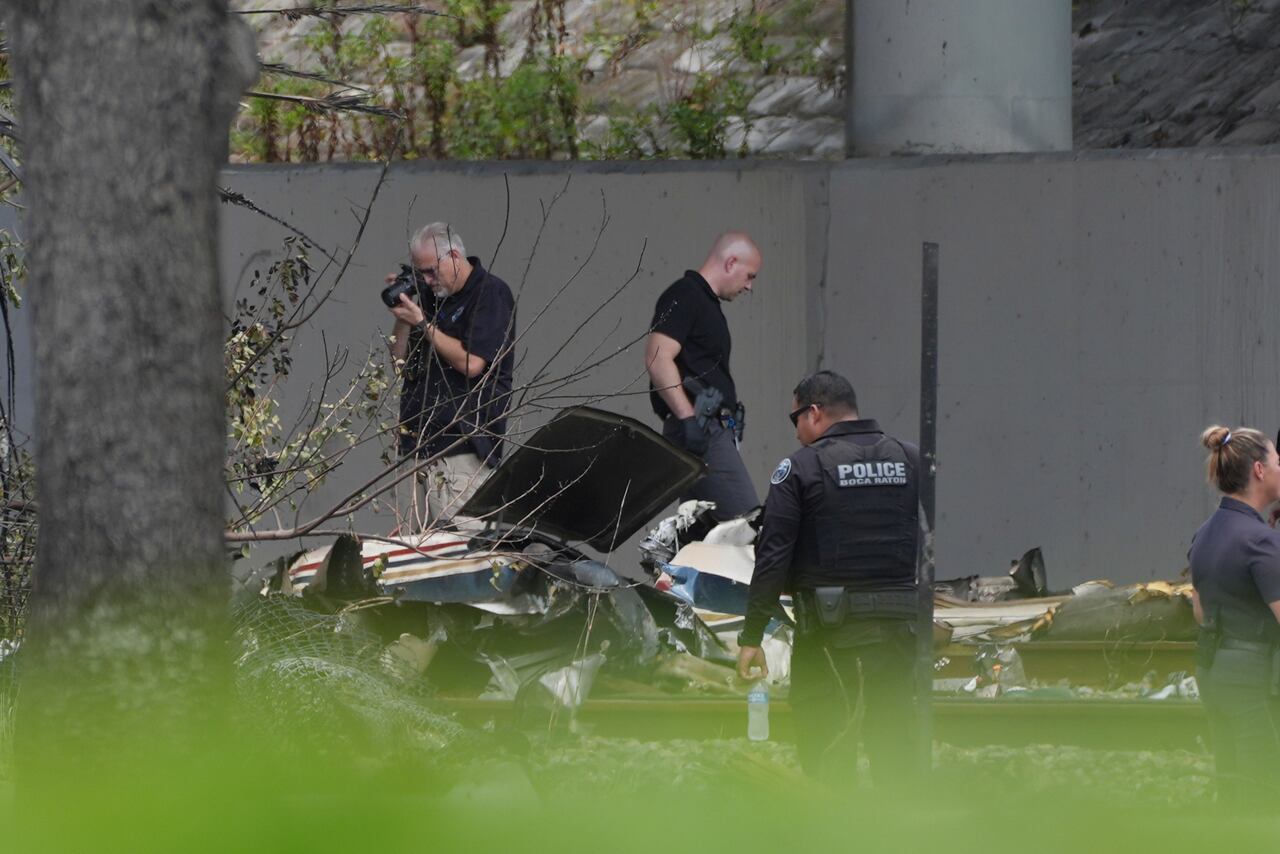 Accidente aéreo en Florida